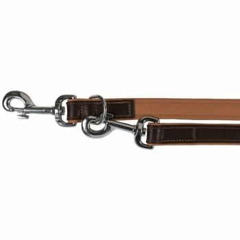 Ramal ajustable para perro Trixie Marrón Marrón claro M/L 2 m
