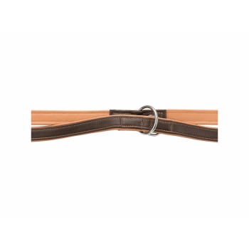 Trela ajustável para cão Trixie Castanho Marrom claro M/L 2 m