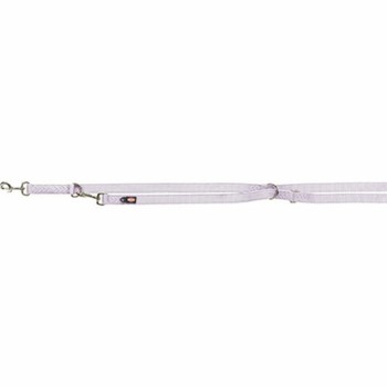 Trela ajustável para cão Trixie Premium Lilás L/XL