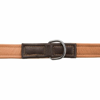 Trela ajustável para cão Trixie Castanho Marrom claro S/M 2 m