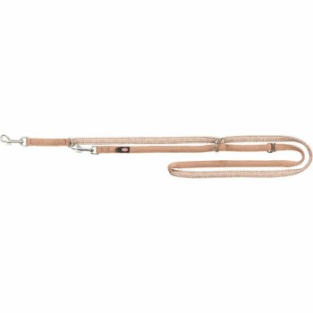 Adjustable dog leash Trixie Premium Caramel XS/S