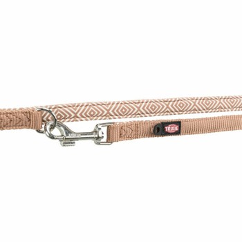 Verstellbare Hundeleine Trixie Premium Karamell XS/S