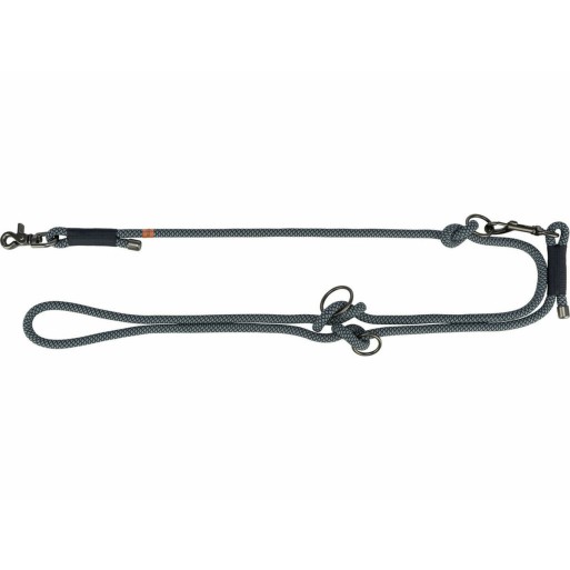 Verstellbare Hundeleine Trixie Soft Rope Schwarz Grau S S/XL