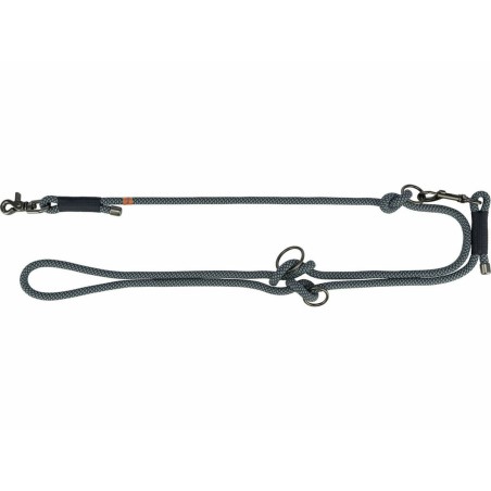 Verstellbare Hundeleine Trixie Soft Rope Schwarz Grau S S/XL