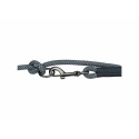 Guinzaglio regolabile per cane Trixie Soft Rope Nero Grigio S S/XL