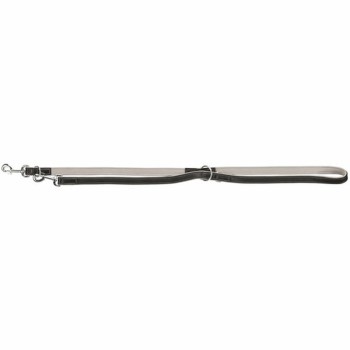 Adjustable dog leash Trixie Black Grey S/M 2 m
