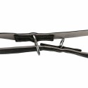Adjustable dog leash Trixie Black Grey S/M 2 m