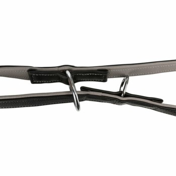 Trela ajustável para cão Trixie Preto Cinzento S/M 2 m
