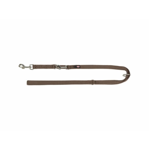 Guinzaglio regolabile per cane Trixie Premium Nocciola M/L
