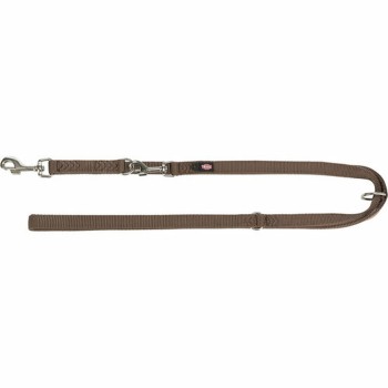 Guinzaglio regolabile per cane Trixie Premium Nocciola M/L