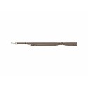 Adjustable dog leash Trixie Premium Hazelnut M/L