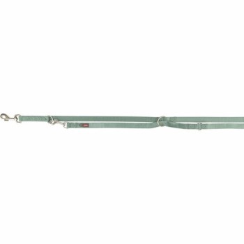 Verstellbare Hundeleine Trixie Premium grün XS/S