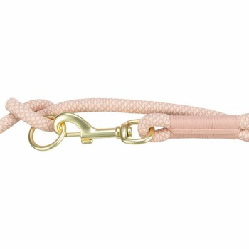 Guinzaglio regolabile per cane Trixie Soft Rope Rosa S S/XL