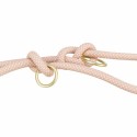 Guinzaglio regolabile per cane Trixie Soft Rope Rosa S S/XL
