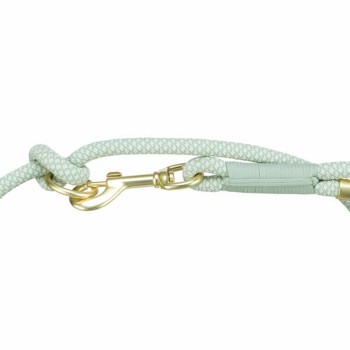 Guinzaglio regolabile per cane Trixie Soft Rope Verde Menta S S/XL