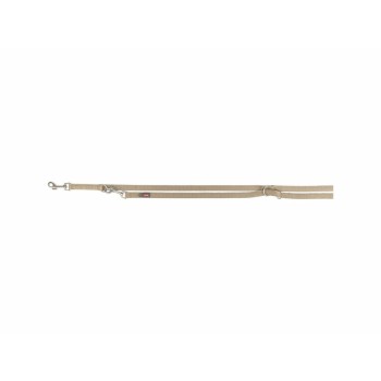 Verstellbare Hundeleine Trixie Premium Sand XS/S