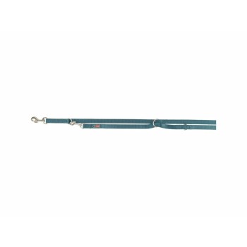 Trela ajustável para cão Trixie Premium Azul