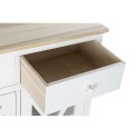 Cómoda DKD Home Decor S3022229 Branco Natural Cristal Choupo Cottage 80 x 40 x 85 cm