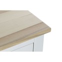 Cómoda DKD Home Decor S3022229 Branco Natural Cristal Choupo Cottage 80 x 40 x 85 cm