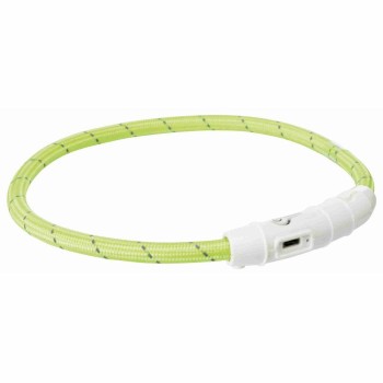 Collar LED para Mascotas Trixie Verde L/XL