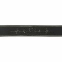 Dog collar Trixie Heartbeat Black S/M 34-40 cm
