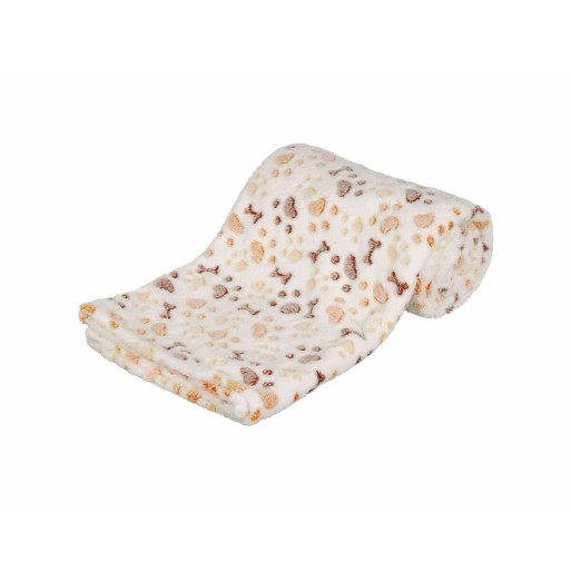 Manta para animais de estimação Trixie Lingo Branco Bege 150 × 100 CM