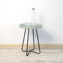 Mesa auxiliar Vinthera Moa Negro Verde 38 x 49 cm (6 Unidades)