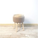Sgabello con portaoggetti Vinthera Moa Legno 34 x 34 x 45 cm (2 Unità)