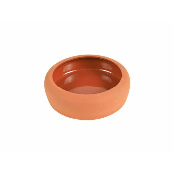 Comedouro para animais de estimação Trixie Terracota 250 ml Roedores
