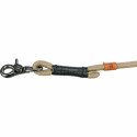 Adjustable dog leash Trixie Be Nordic Black Sand S/M