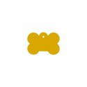 Identification plate Imarc Bone Yellow Golden