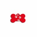 Placa identificativa Imarc Bone Vermelho