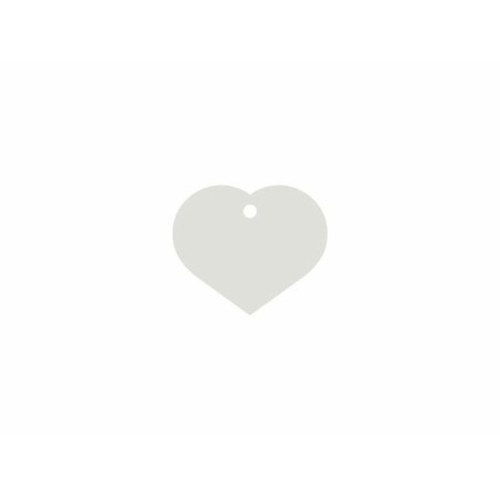 Plaque d'identification Imarc Heart Blanc