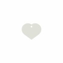 Plaque d'identification Imarc Heart Blanc