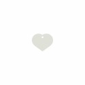 Identification plate Imarc Heart White