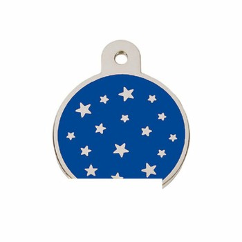 Placa identificativa Imarc PetScribe Passion Azul Plateado