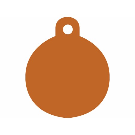 Placa identificativa Imarc Circle Laranja