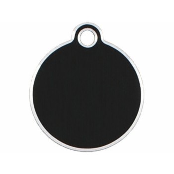 Placa identificativa Imarc Circle Preto