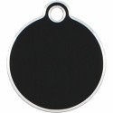 Placa identificativa Imarc Circle Preto