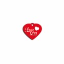 Targhetta di identificazione Imarc Heart Rosso
