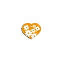 Identifikationsschild Imarc Heart Gelb Orange