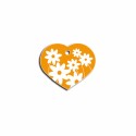 Identifikationsschild Imarc Heart Gelb Orange
