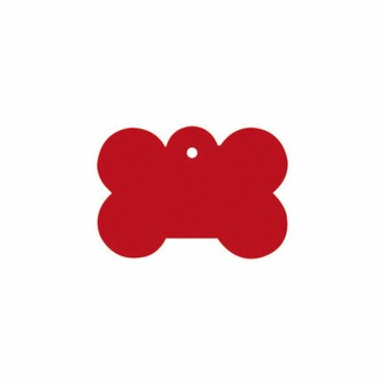 Placa identificativa Imarc Bone Vermelho