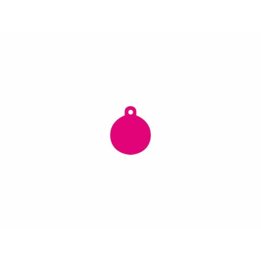 Identification plate Imarc Circle Pink