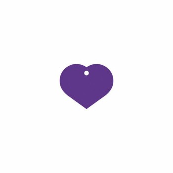 Targhetta di identificazione Imarc Heart Lilla