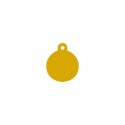 Identification plate Imarc Circle Yellow Golden
