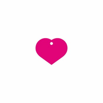 Identifikationsschild Imarc Heart Rosa
