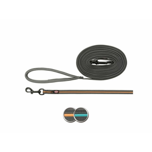 Tracking leash Trixie Fusion Orange Graphite M M/XL