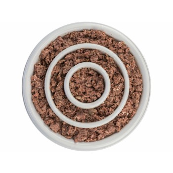 Ciotola per cani Trixie Slow Feeding Grigio Ø 23 cm 450 ml