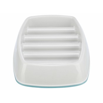 Comedero para Perro Trixie Slow Feeding Gris Ø 11 cm Ø 9 cm 250 ml 300 ml 46 × 11 × 30 cm